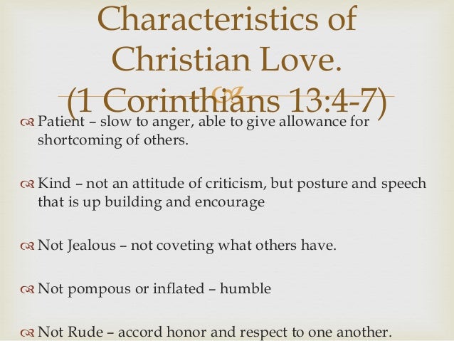 What Are The Characteristics Of Love What Are The Characteristics Of Love